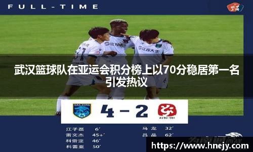 武汉篮球队在亚运会积分榜上以70分稳居第一名引发热议