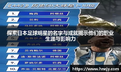 探索日本足球明星的名字与成就揭示他们的职业生涯与影响力